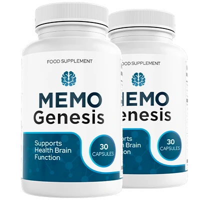 Two bottles of MemoGenesis
