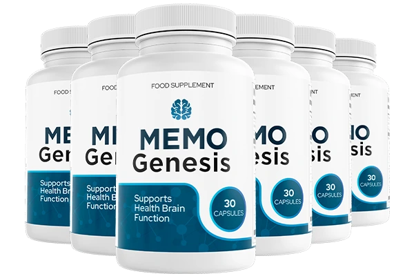 Six bottles of MemoGenesis supplement